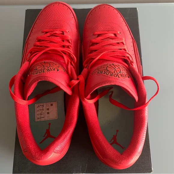 Air Jordan 2 Low “Gym Red”  size 14 mens shoes - Picture 6 of 8